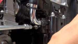 HONDA CB1000SF クーラント交換 (冷却水)