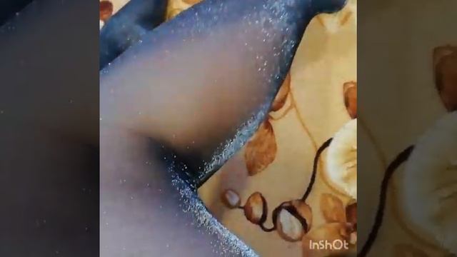 Колготки с люрексом.