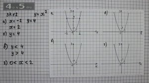 Упражнение 37.12. Алгебра 7 класс Мордкович А.Г.