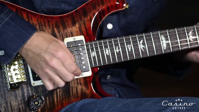 PRS Custom 24 Red burst смотреть онлайн
