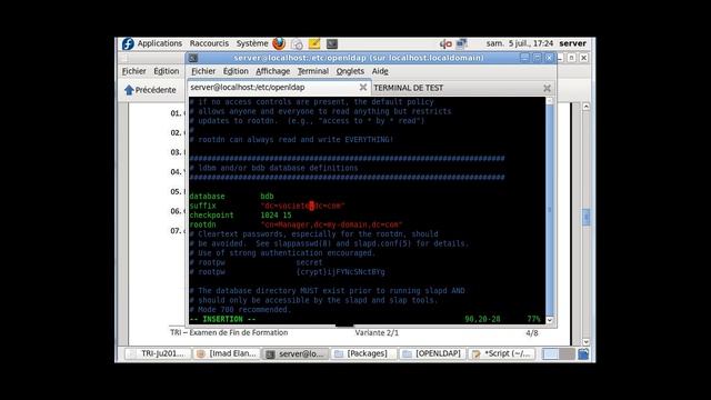 Correction EFF 2013 ADMINISTRATION LDAP IMAD ELANBRI смотреть онлайн