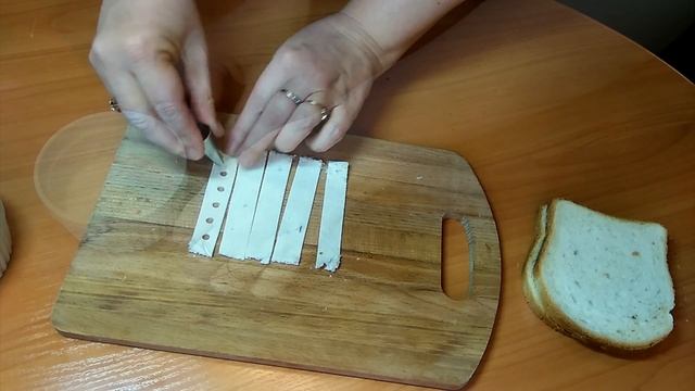 Тарталетки из хлеба.