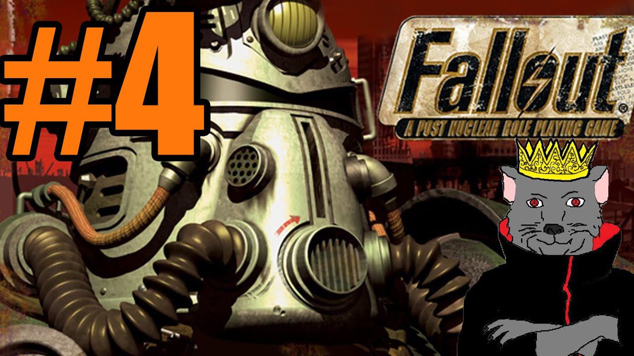 Fallout 1  Прохождение ч4 -  Некрополь и Первый Напарник