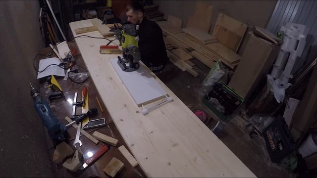 Стеллаж-лабиринт в детскую. Долгий затянутый проект. смотреть онлайн