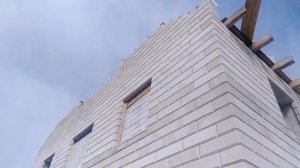 дом из газоблока перезимовал без крыши
