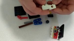 Самый маленький замок с ключом из лего / сборка / самоделка