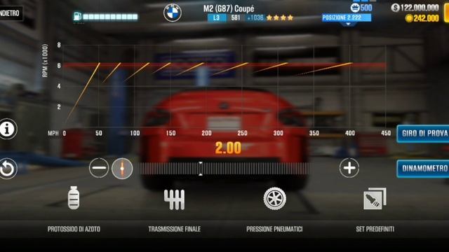 CSR2 BMW M2 (G87) Coupé Fastest Tune & Shift Pattern