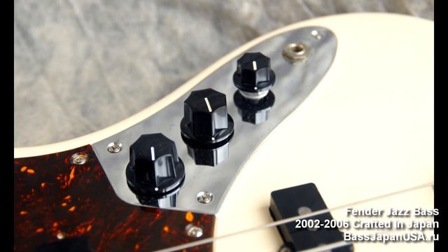 Fender Jazz Bass 2002-2006 Crafted In Japan bassjapanusa.ru смотреть онлайн