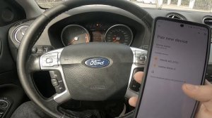 How to Pair Smartphone with System via Bluetooth in Ford Mondeo IV ( 2007 - 2014 )
