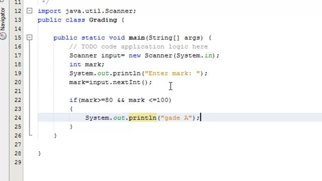 Java School grading system using if statements смотреть онлайн