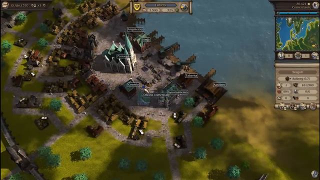 Patrician IV: Imperio de los Mares - Cap. 3 - Contratando mi segundo barco смотреть онлайн