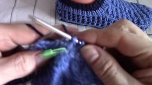 СЛЕДКИ БЕЗ ШВА 2-мя спицами. Легко и просто!