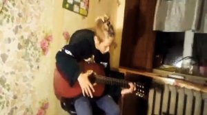 Песня на гитаре ничь яка мисячна