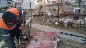Гнём металлопрофиль. Простой способ