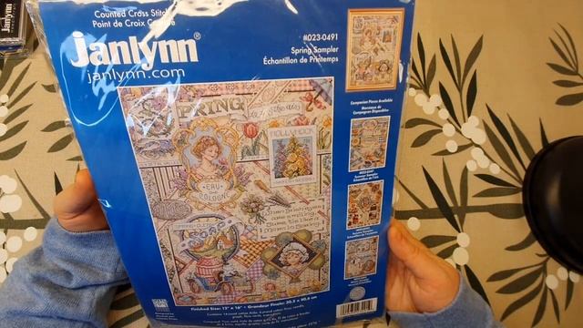 FLOSSTUBE #37 Cross Stitch Samplers by Janlynn (seasons)