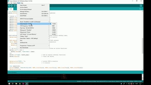 WIFI Based Led Matrix Scrolling Display (esp8266) смотреть онлайн