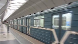 Транспорт (Трамваи, Метро, Троллейбусы в Москве) One Hour of Transportation in Moscow