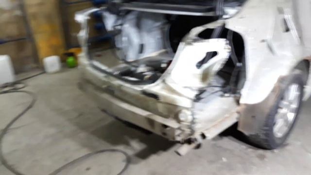 Занена заднего крыла Toyota Camry 55