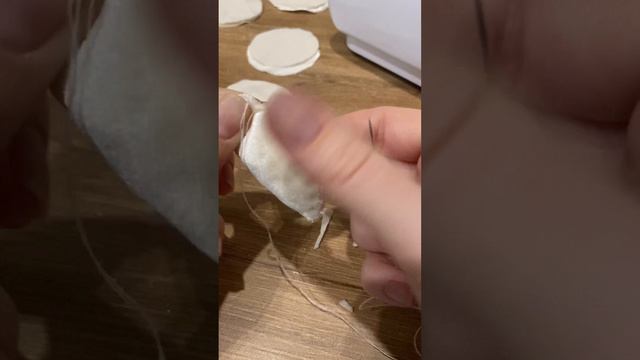 Шьём пельмени и вареники для кукол из ткани