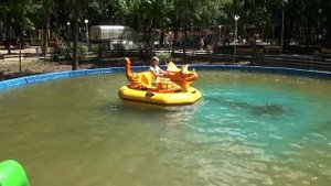 Электролодочка "Динозавр"