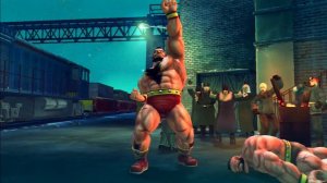 Street Fighter IV - Zangief (Intro & Win Poses)