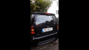 Замена ламп ближнего света в автомобиле Smart 450