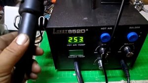 Паяльная станция Люкей 852D+