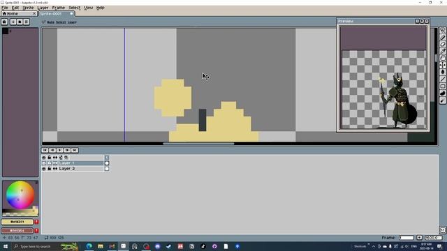 DARK Pixel Art Character design - LICH LORD смотреть онлайн