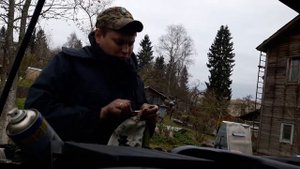 Ниссан патфайндер.чистка свечей накаливания