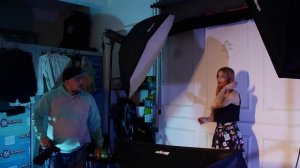 Голографический свет в фотостудии!