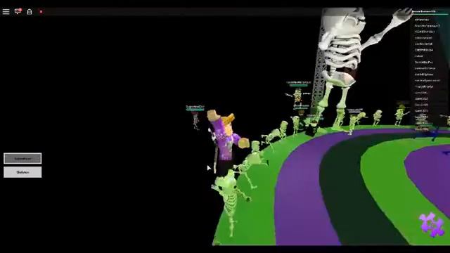 Spooky scary skeltons dance party on roblox смотреть онлайн