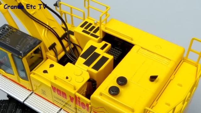 NZG Hitachi ZAXIS 1000K-3 + Okada Crusher Demolition Excavator by Cranes Etc TV смотреть онлайн