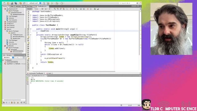 Java Programming Tutorial 13 - Read From External Text File смотреть онлайн