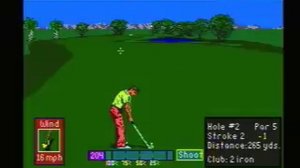 PGA Tour Golf - Sega Genesis Gameplay