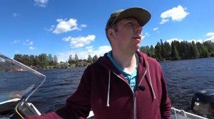 Поход на катере из Питера в Онежское Озеро за лососем. 8 серия "Домой. Падение коптера". #17