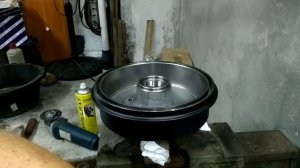 Замена подшипников барабана Ланос ??