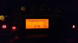 FIAT Punto Grande - Check transmission see handbook problem