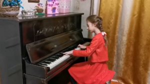 "Голубой час" О.Туссен на фортепиано