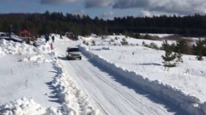 Гонки на автомобилях. Зимний спринт.