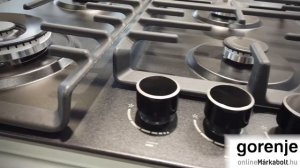 Gorenje GW642AB | Beépíthető Gáz főzőlap bemutató videó