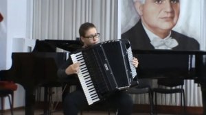 Ю. Пешков - романс "Очи чёрные", Аккордеон