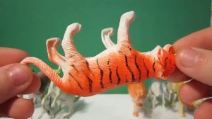 Обзор фигурок животных. Игрушки для детей.