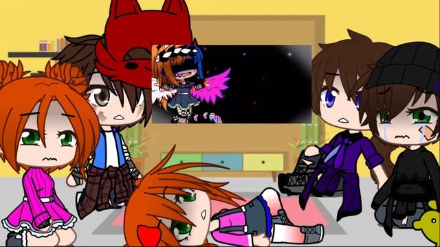 Past Afton React To Their Future Memes|FNAF|Read Disc смотреть онлайн