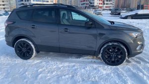 Обзор перед продажей Ford Escape 2018, 4x4, Black Eddition.