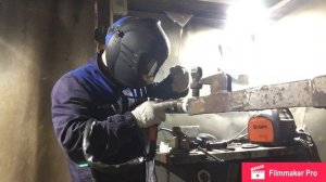 Сварка в аргоне , корень 59 трубы TIG( смотрим до конца)