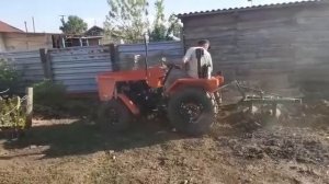 уралец 2204 пахота