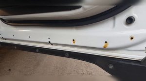 Chery Tiggo 7 Pro Ставлю резинки на задние двери