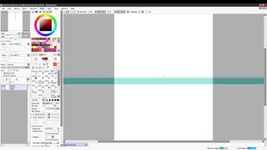 How To Use the Straight and Circle Ruler in Paint Tool Sai 2