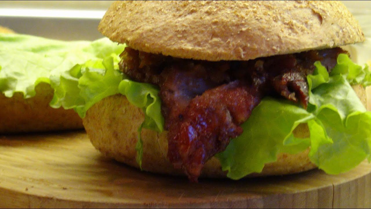 Rib Burger - супер-мега перекус || Как вкусно приготовить рёбрышки || Ribs смотреть онлайн