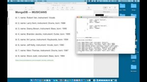 MongoDB - The Beginners Bootcamp - Create Musicians Collection
